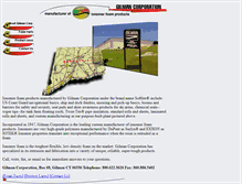 Tablet Screenshot of gilmancorp.com
